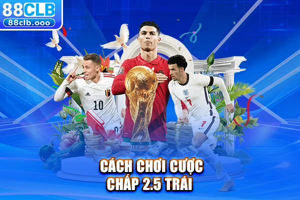 Cách chơi cược chấp 2.5 trái